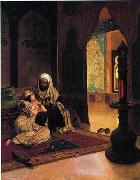 unknow artist Arab or Arabic people and life. Orientalism oil paintings 593 Germany oil painting artist